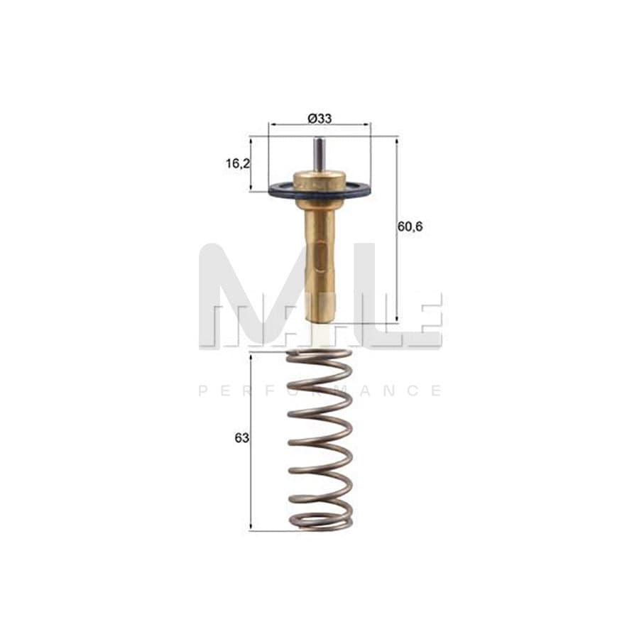 MAHLE ORIGINAL TX 311 90D Engine thermostat Opening Temperature: 90��C, with seal | ML Performance Car Parts