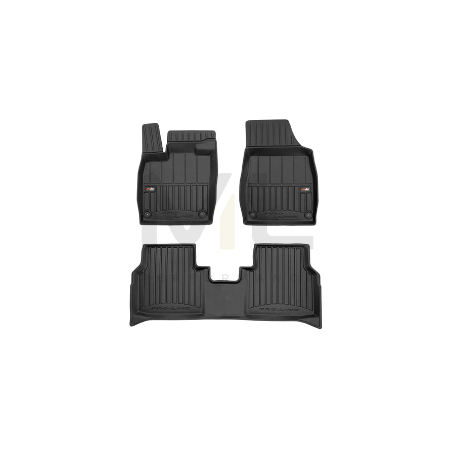 FROGUM Tailored, ProLine 3D426757 Floor mat set Elastomer, Front and Rear, Quantity: 4, Black | ML Performance Car Parts