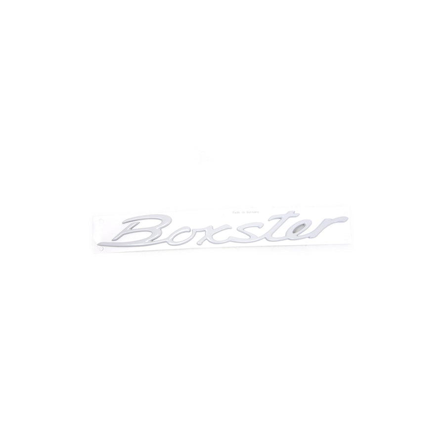 Genuine Porsche 'Boxster S' Rear Lid Badge, Primed Porsche 987 1 Boxster S | ML Performance UK Car Parts