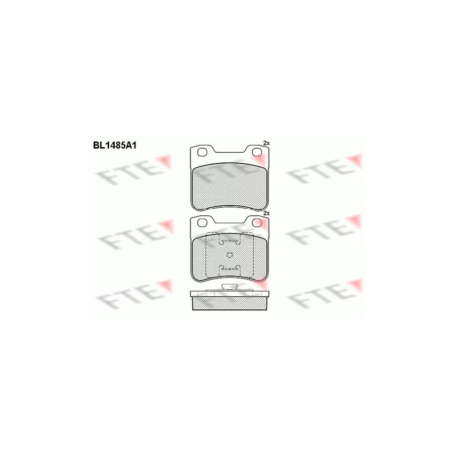 Fte BL1485A1 Brake Pad Set | ML Performance UK Car Parts