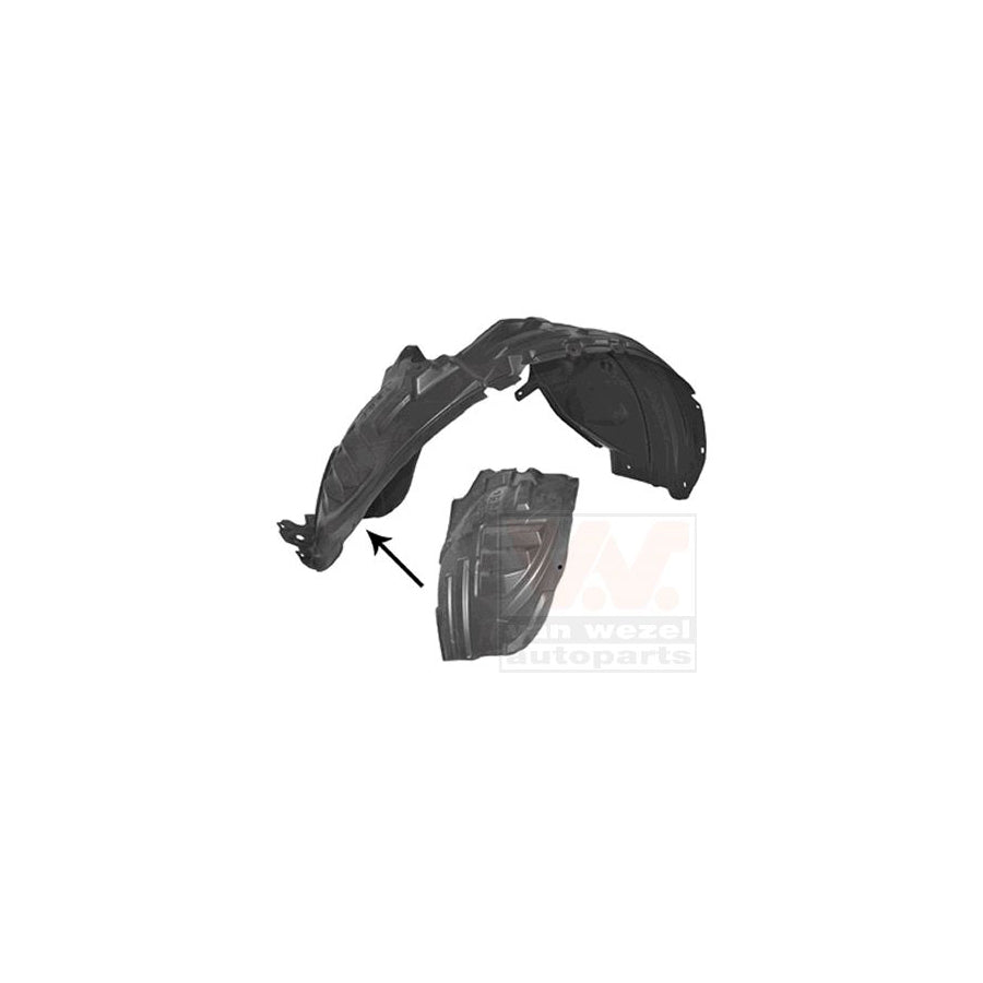 Van Wezel 3380433 Panelling, Mudguard for NISSAN Juke (F15) | ML Performance UK Car Parts