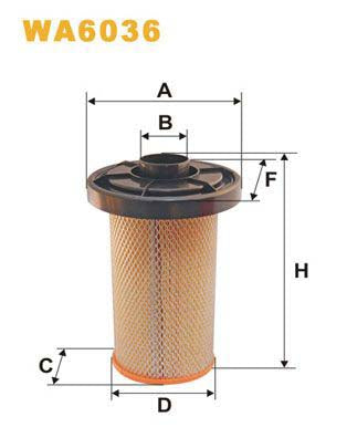 WIX Filters WA6036 Air Filter