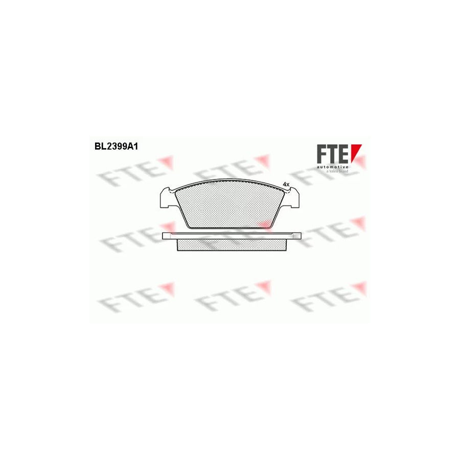 Fte BL2399A1 Brake Pad Set | ML Performance UK Car Parts