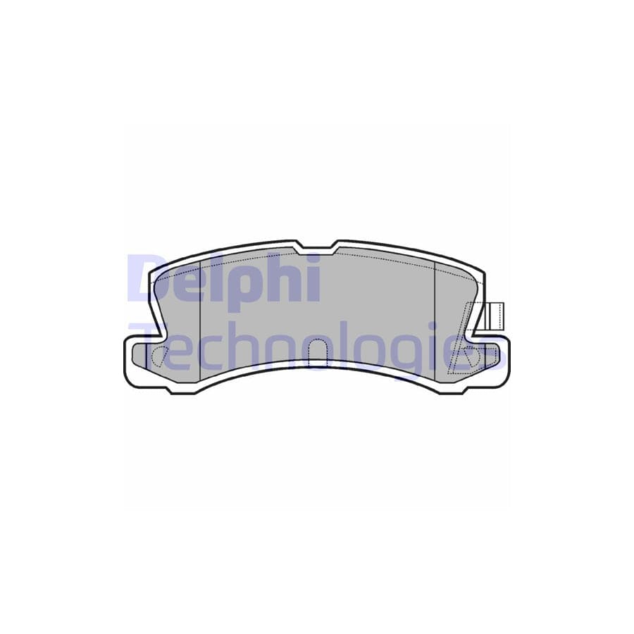 Delphi Lp611 Brake Pad Set