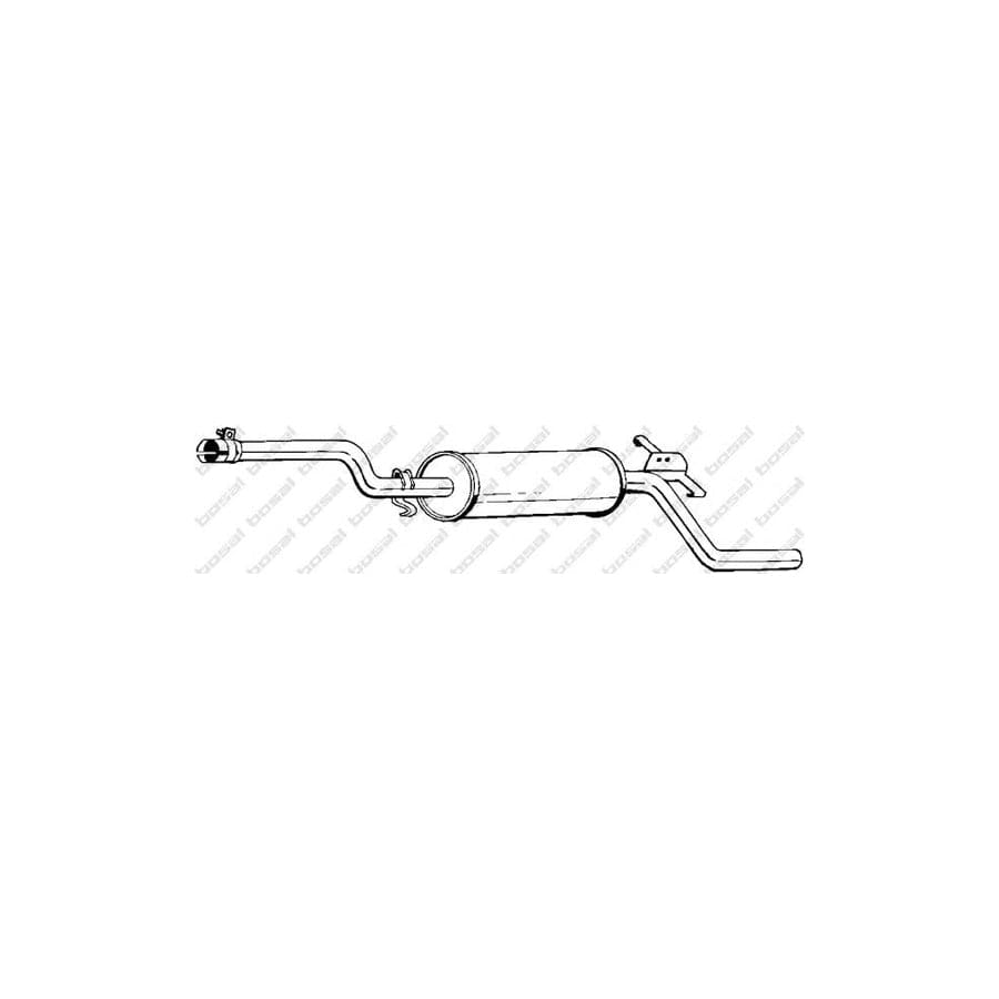 Bosal 282-069 Rear Silencer Suitable For Mercedes-Benz W123 Estate (S123)