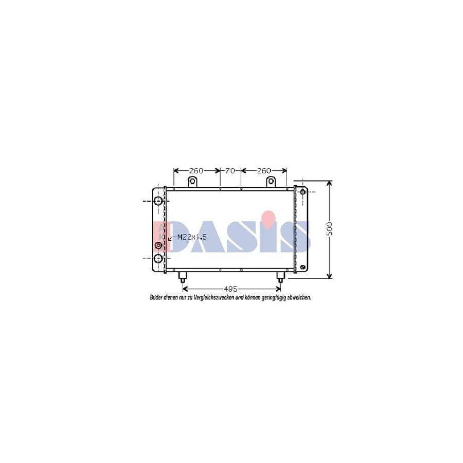 AKS Dasis 160078N Engine Radiator | ML Performance UK