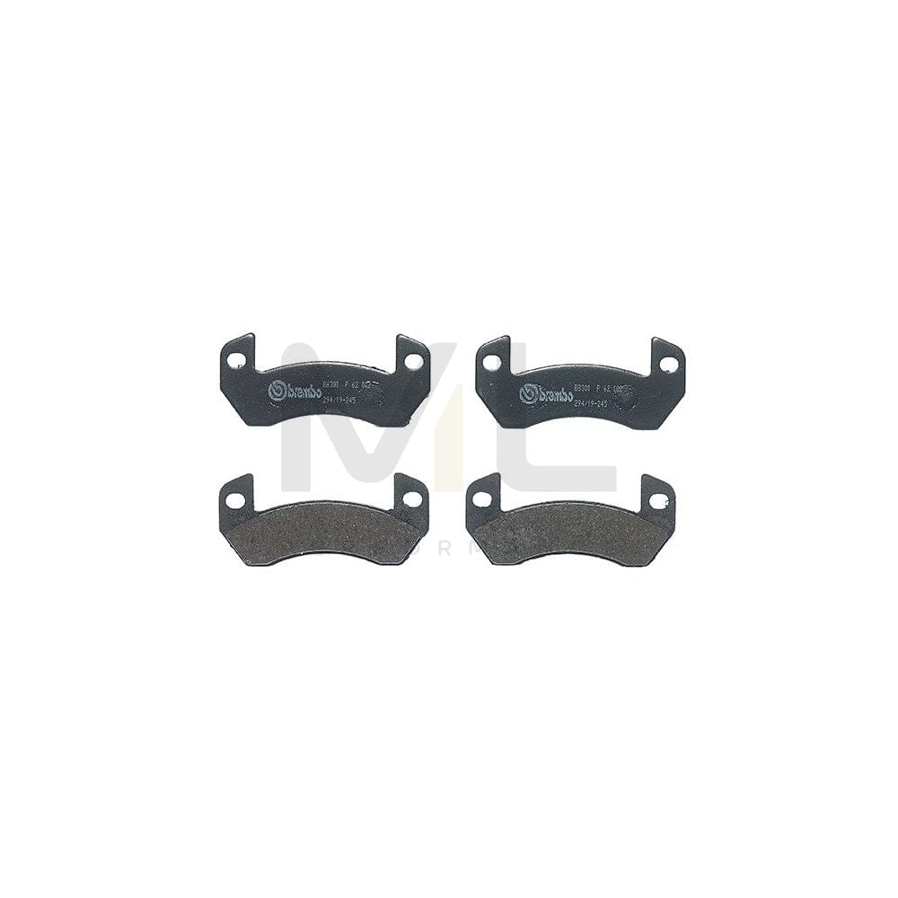 Brembo P 62 002 Brake Pad Set Excl. Wear Warning Contact | ML Performance Car Parts