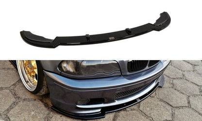 Maxton Design BM-3-46-C-MPACK-FD1T Front Splitter BMW Series 3 E46 Coupe M-Pack | ML Performance UK Car Parts