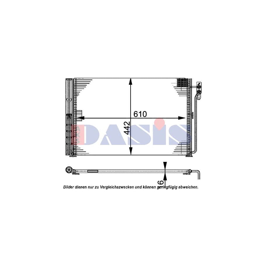 AKS Dasis 372008N Air Conditioning Condenser | ML Performance UK