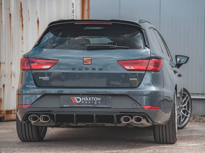 Maxton Design V3 Seat Leon MK3.5 Cupra Estate (2017-2019) Rear Valance