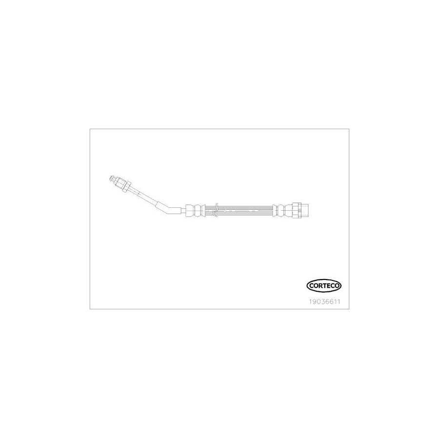 Corteco 19036611 Brake Hose For Bmw Z4 | ML Performance UK