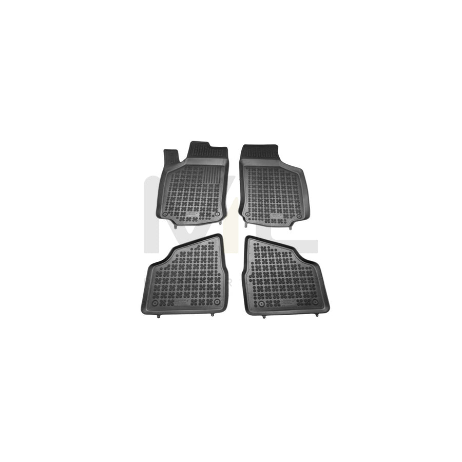 REZAW PLAST Tailored 200514 Floor mat set for OPEL Corsa C Hatchback (X01) Elastomer, Front and Rear, Quantity: 4, Black | ML Performance Car Parts