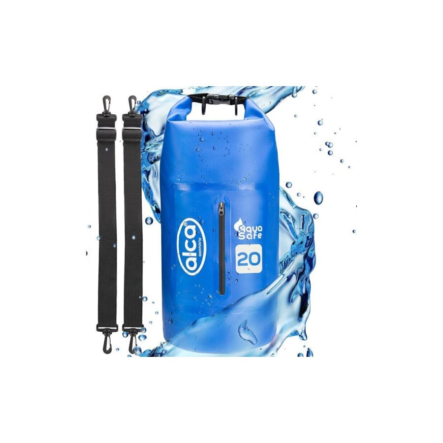 Alca 516220 WATERPROOF DRY BAG WITH ZIPPED POCKET 20L
 | ML Performance UK UK