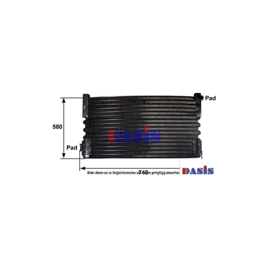 AKS Dasis 282000N Air Conditioning Condenser | ML Performance UK