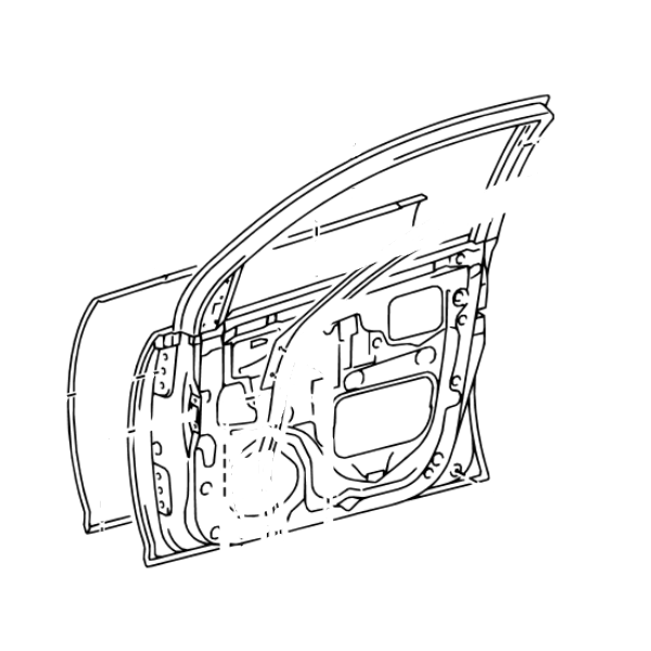 Genuine Lexus 67001-48160 RX Phase 4 O/S Front Door Panel