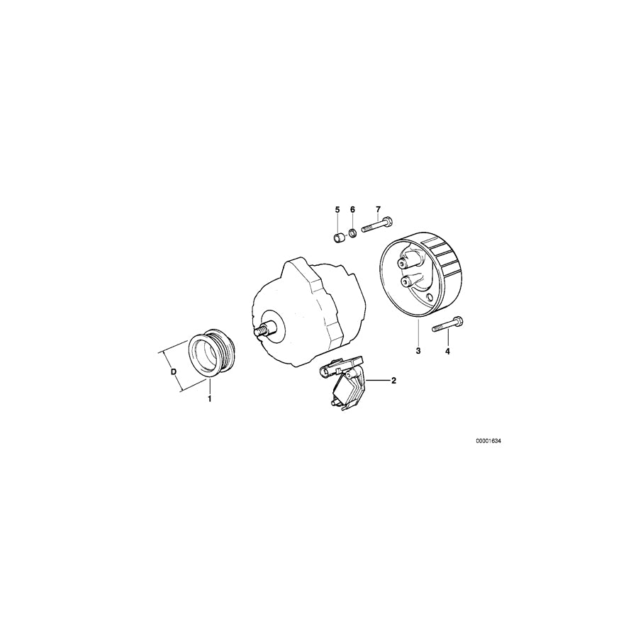 Genuine BMW 11162243679 E36 E34 Sleeve (Inc. 525tds, 525td & 325td) | ML Performance UK Car Parts