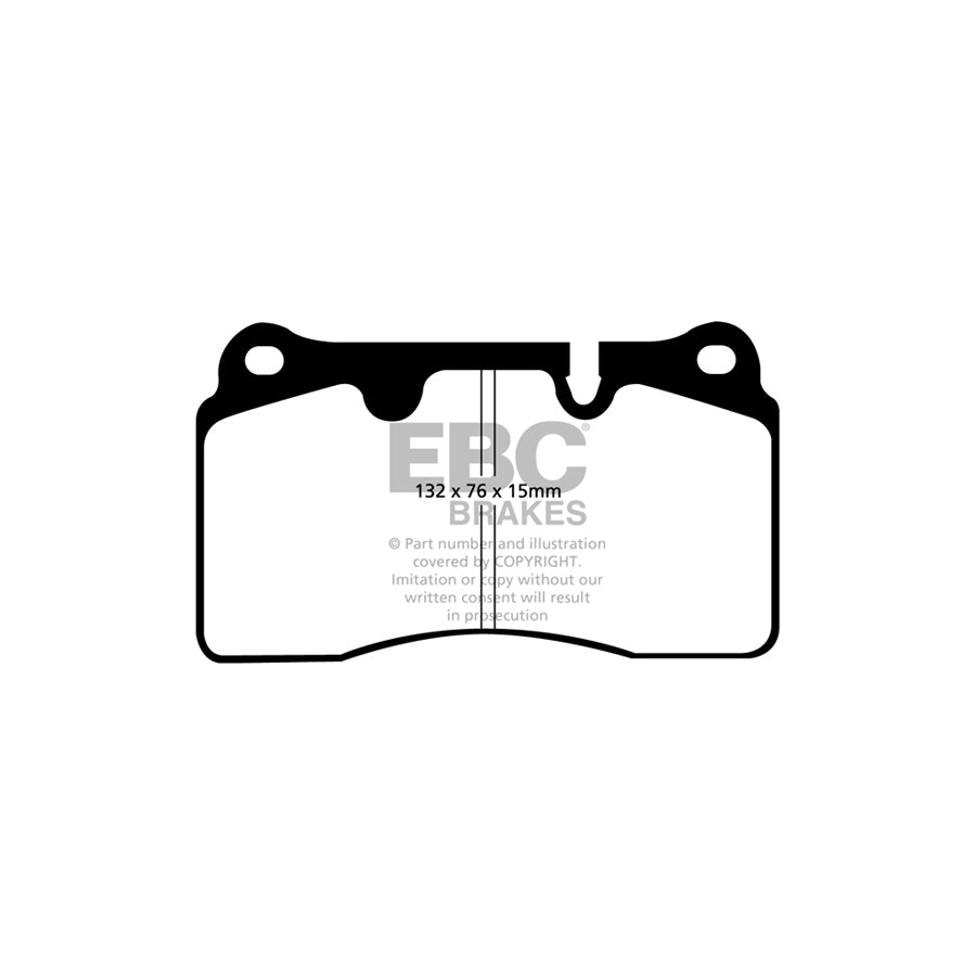 EBC PLK1104R Renault Megane Mk3 Orangestuff Pads and Brake Line Track Pack - Bosch Caliper 2 | ML Performance UK Car Parts