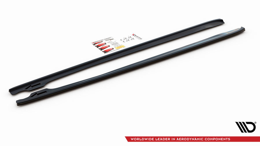 Maxton Design BMW Series 3 E46 M-Pack Coupe Side Skirts Diffusers V.2