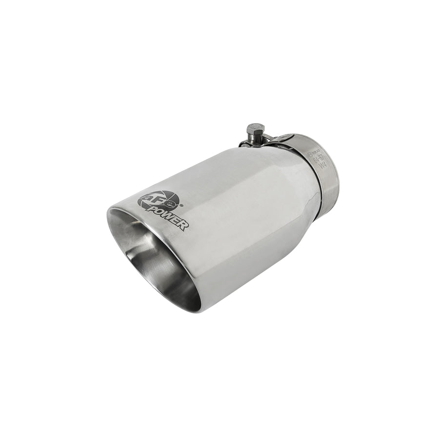  aFe 49T25354-P07 2-1/2 IN Inlet x 3-1/2 IN Outlet X 7 IN L Universal Exhaust Tip  | ML Performance UK Car Parts