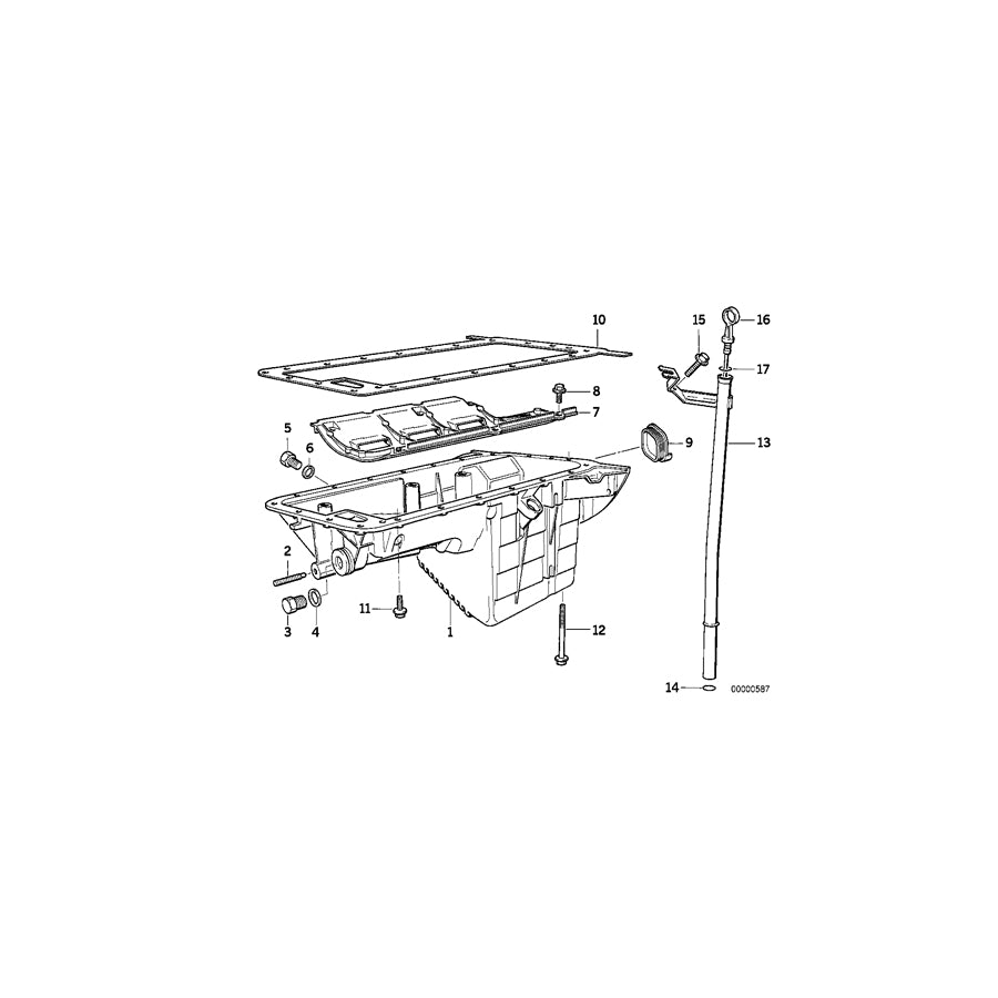 Genuine BMW 11431739285 E36 Guide Tube (Inc. 318i & 318is) | ML Performance UK Car Parts