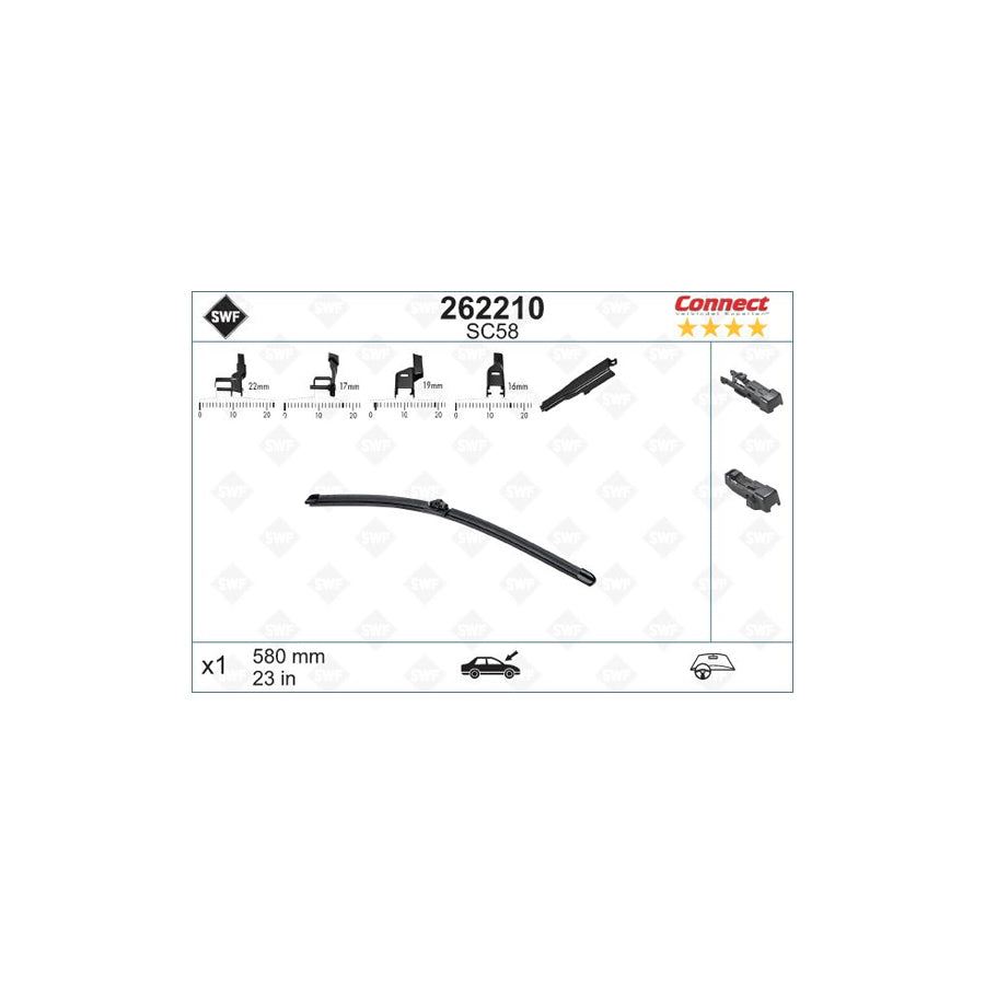 Swf Alternative Connect 262210 Wiper Blade | ML Performance UK Car Parts