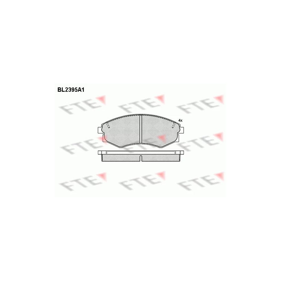 Fte BL2395A1 Brake Pad Set | ML Performance UK Car Parts