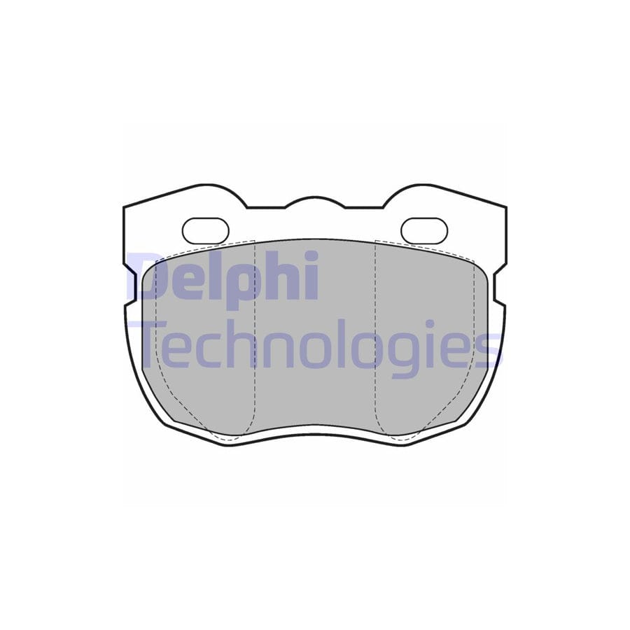 Delphi Lp599 Brake Pad Set