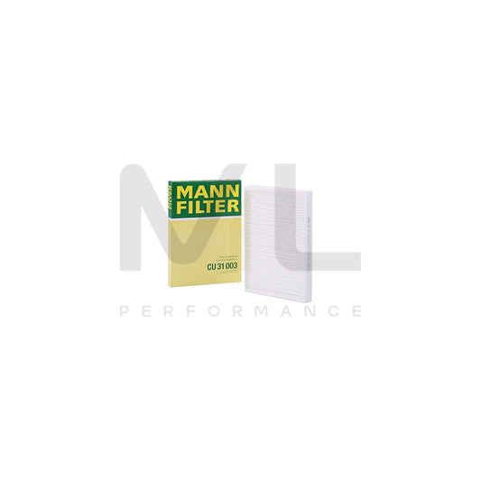 MANN-FILTER CU 31 003 Pollen filter Particulate Filter | ML Performance Car Parts