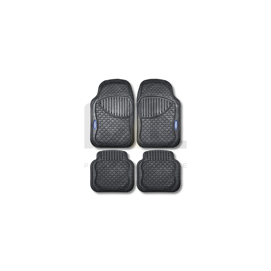 Goodyear Universal fit GOD9020 Floor mat set PVC, Front and Rear, Black | ML Performance Car Parts