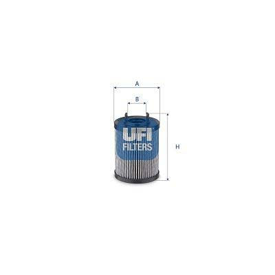 UFI 77.026.00 Filter, Operating Hydraulics