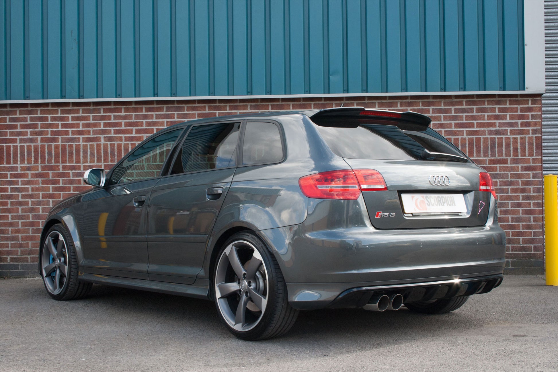 Scorpion SAUS030 Audi RS3 8P Non-Resonated Secondary Cat-Back System | ML Performance UK UK