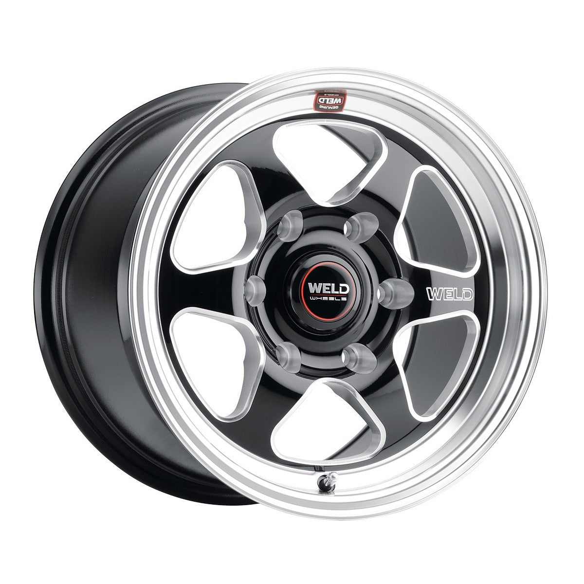 Weld S156B0084P38 Ventura 6 Drag S156 Wheel 15x10 6x139.7 ET38 BS7 Gloss Black MIL - DIA