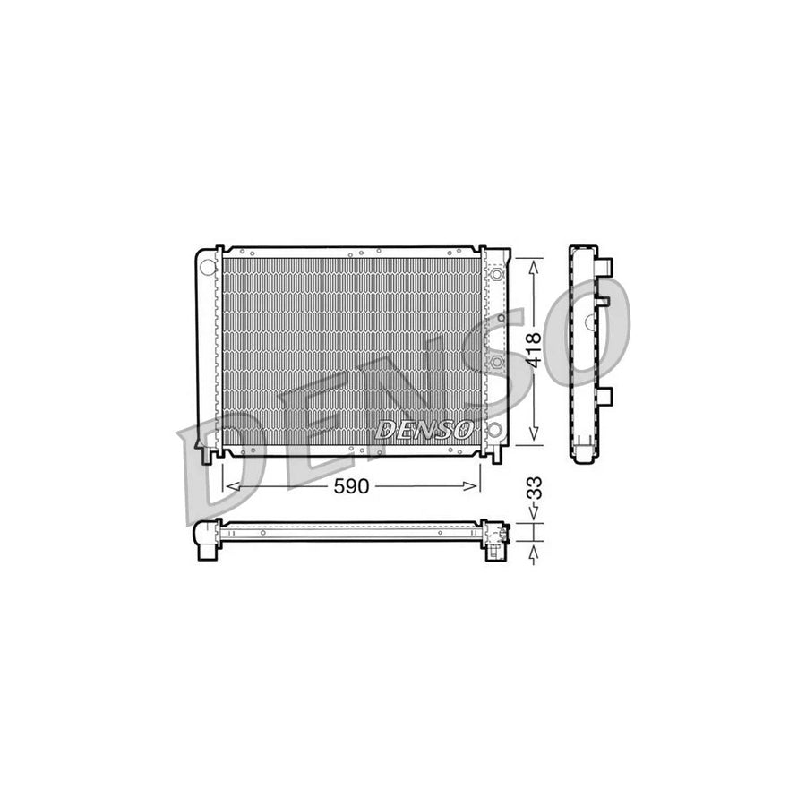 Denso DRM33032 Drm33032 Engine Radiator | ML Performance UK