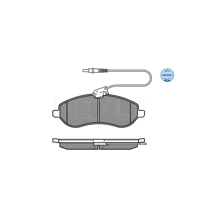 Meyle 025 245 9518/W Brake Pad Set