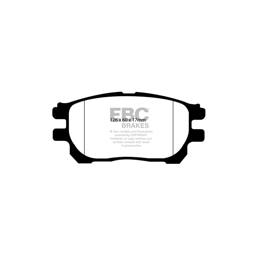 EBC PD40K1871 Toyota Previa Ultimax Pad & Plain Disc Kit - Sumitomo Caliper 2 | ML Performance UK Car Parts