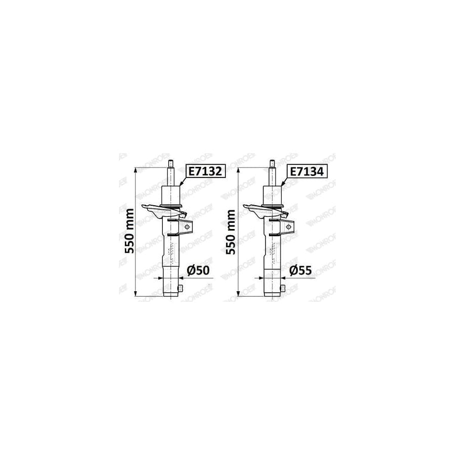 Monroe E7134 Shock Absorber