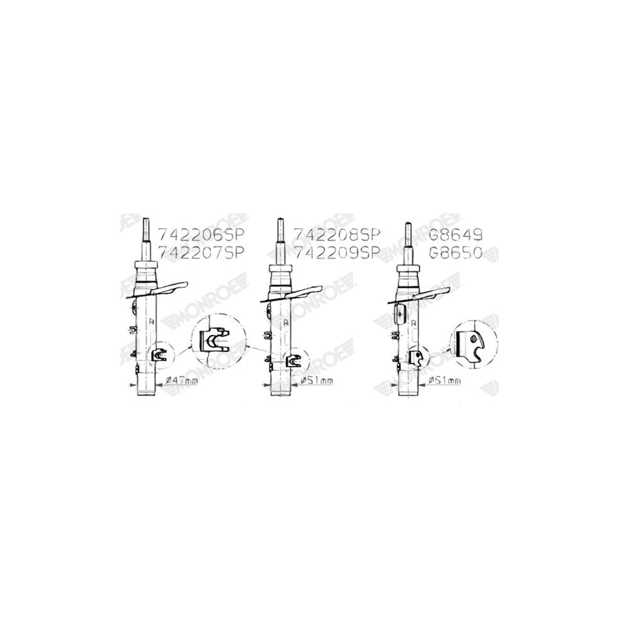 Monroe G8649 Shock Absorber