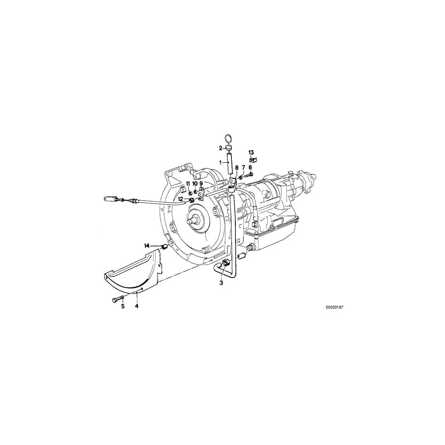 Genuine BMW 24111206905 E21 E30 E12 Covering Plate (Inc. 320, 520 & 323i) | ML Performance UK Car Parts