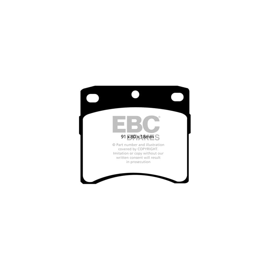 EBC PDKF2068 VW Ultimax Front Brake Pad & Plain Disc Kit (Inc. Caravelle & Transporter) 2 | ML Performance UK Car Parts