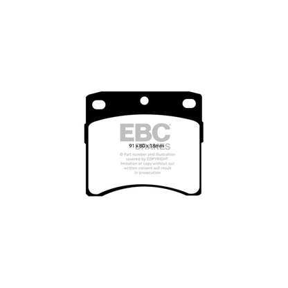 EBC PDKF2068 VW Ultimax Front Brake Pad & Plain Disc Kit (Inc. Caravelle & Transporter) 2 | ML Performance UK Car Parts