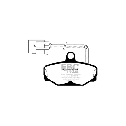 EBC DP571/2 Ford Ultimax Rear Brake Pads - Girling/TRW Caliper (Inc. Granada Mk3 & Scorpio) 2 | ML Performance UK Car Parts