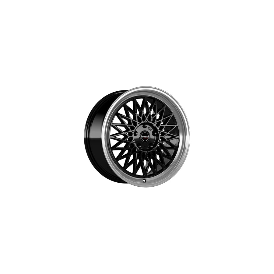 Borbet B 8x18 ET40 B 80840100557,1BRP Black Rim Polished Wheel | ML Performance UK Car Parts