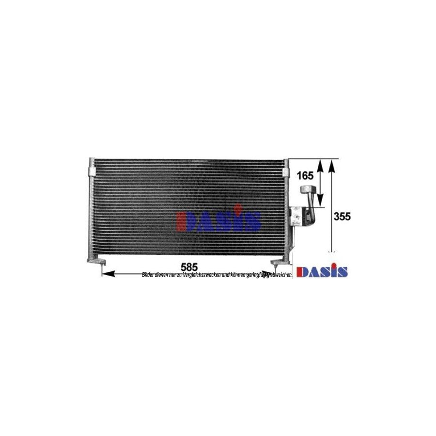 AKS Dasis 142016N Air Conditioning Condenser | ML Performance UK