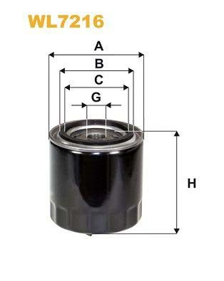 WIX Filters WL7216 Oil Filter