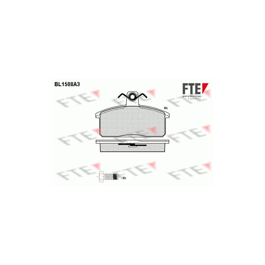 Fte BL1508A3 Brake Pad Set For Suzuki Samurai Off-Road (Sj) | ML Performance UK Car Parts