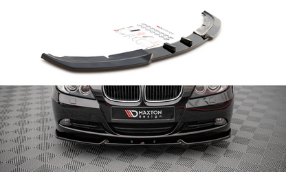 Maxton Design BM-3-90-FD1T Front Splitter V.1 BMW Series 3 E90 | ML Performance UK Car Parts