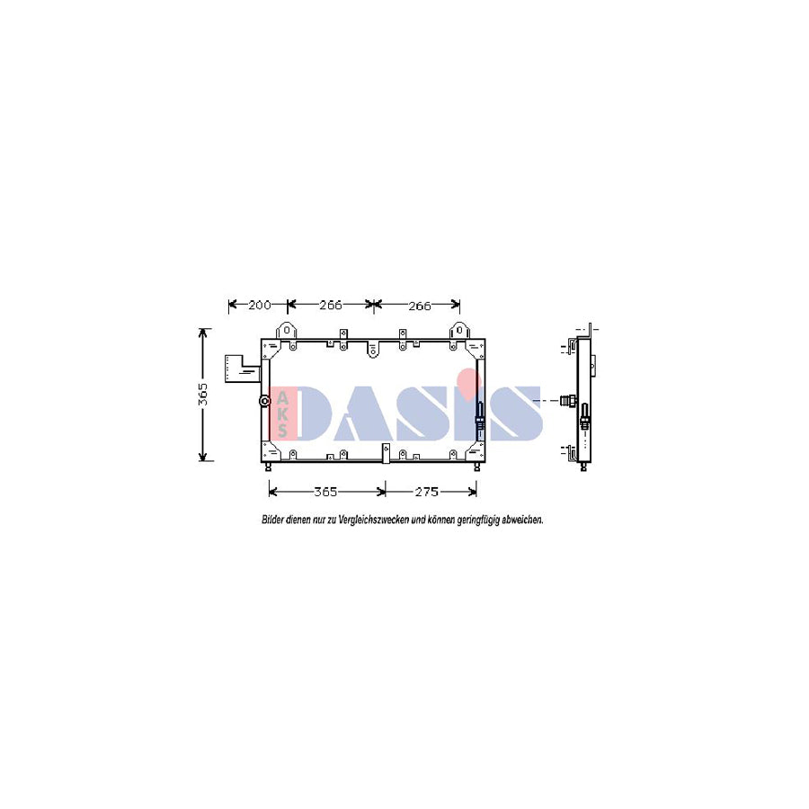 AKS Dasis 372070N Air Conditioning Condenser | ML Performance UK