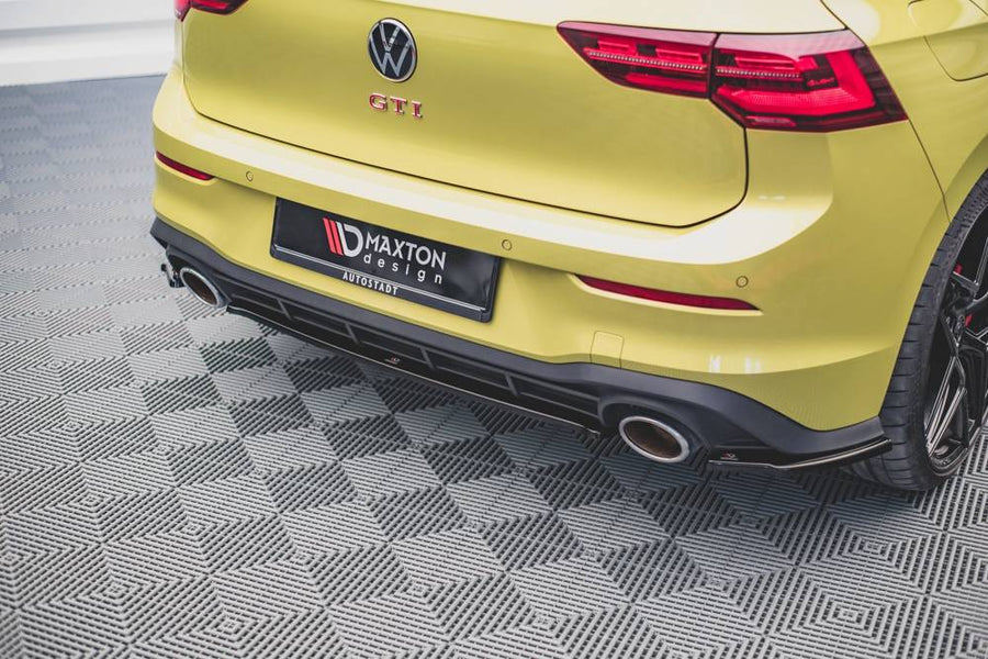 Maxton Design Volkswagen Golf GTI Clubsport MK8 Central Rear Splitter