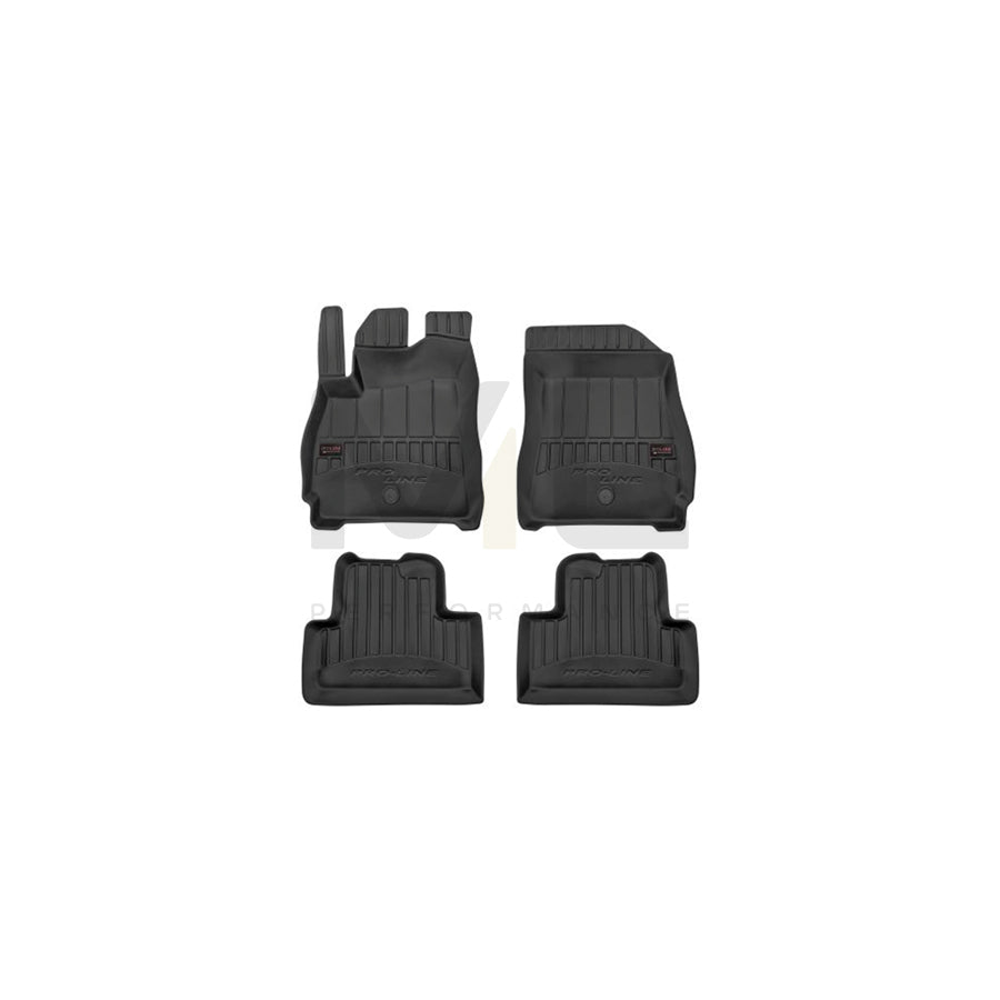 FROGUM 3D408487 Floor mat set for CHEVROLET Orlando (J309) Elastomer, Front and Rear, Quantity: 4, Black | ML Performance Car Parts