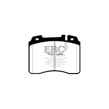 EBC PD40K1273 Mercedes-Benz W124 Ultimax Pad & Plain Disc Kit - ATE Caliper 2 | ML Performance UK Car Parts